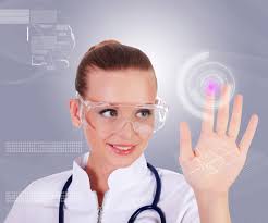 Beauty nurses and touch screen 13772 - Health Care - Figure. Download Beauty nurses and touch screen 13772 ... - 13772-beauty-nurses-and-touch-screen