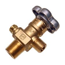 VLV347-3/4 CGA347 3/4 BRASS VALVE CGA347 5500PSI INLET HIGH ...