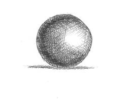 Image of crosshatching shading technique