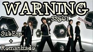 Resultado de imagen para ss501 ("Warning )