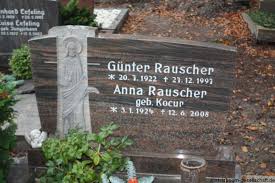 Grab von Günter Rauscher (20.07.1922-27.12.1997), Friedhof Emden ... - ea755