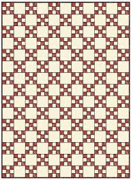 Résultat de recherche d'images pour "scrappy irish chain quilt pattern"