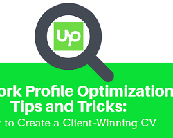 Image of Upwork profile optimization