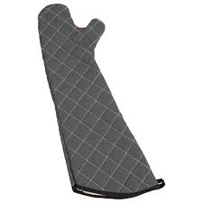 San Jamar 800FG24-BK 24" BestGuard™ Conventional Oven Mitt ...