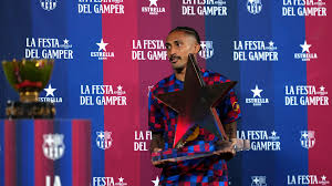 Raphinha edges out Hamza Abdelkarim to claim award against Al-Ahly
