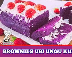 Gambar Brownies Ubi Jalar