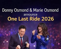 Donny and Marie Osmond One Last Ride 2026 concert, do AI tạo