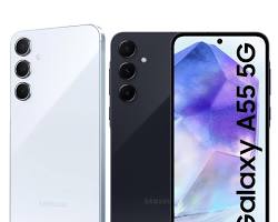 Samsung Galaxy A55 5G mobile photo, AI generated