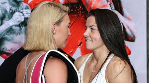 Sandy Ryan vs Mikaela Mayer: Intense Weigh-In Sets Stage for WBO Title Rematch