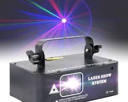 Laser RGB digunakan dalam pertunjukan teater