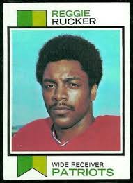 Reggie Rucker 1973 Topps football card. Want to use this image? See the About page. - Reggie_Rucker