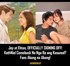 Showbizness - JOY AT ETHAN, OFFICIALLY SIGNING OFF! KATHNIEL COMEBACK NA NGA BA ANG KASUNOD? FANS ABANG NA ABANG! Naghatid ng matinding emosyon sa fans ang official signing off nina Alden Richards