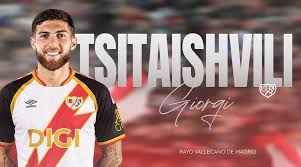 Giorgi Tsitaishvili nuevo jugador del Rayo Vallecano