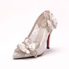 Chaussure femme dentelle