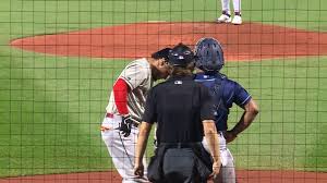 Red Sox slugger Willson Contreras has bizarre at bat with Sea Dogs