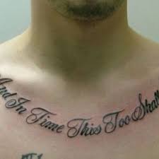 Good Tattoo Quotes : Awesome Back Side Quote Tattoo Ideas. Good ... via Relatably.com