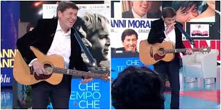 Incidente per Gianni Morandi a Che Tempo che fa: "Mi è ...