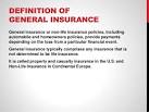 What is General Insurance