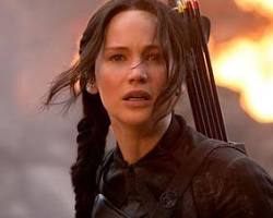 Image of Katniss Everdeen from The Hunger Games