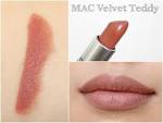 M : MAC Lipstick Matte Lipstick Velvet Teddy : Beauty