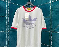 GUCCI×adidas コラボ Tシャツの画像