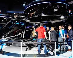 Image of Flying Taxi Exhibit at CES