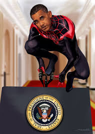 Image result for obama spider-man