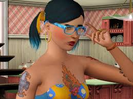 ... a girl that he could see himself with for the remainder of his life: Amy Bull. “Liek, huuuuuh?” Look at all those tattoos on that girl. - screenshot-68