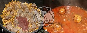 نتیجه تصویری برای خورش سیب