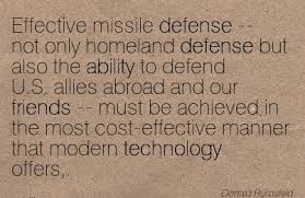 MISSILE DEFENSE Quotes Like Success via Relatably.com