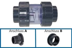 PVC Rückschlagventil Transparent ... - GWT Versandhandel