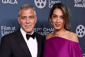 George and Amal Clooney Step Out for Gala in His Honor as He Shares Sweet Update on Their Twins (Exclusive)