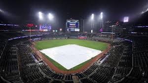 Start of Sunday's Mets-Braves game delayed due to weather