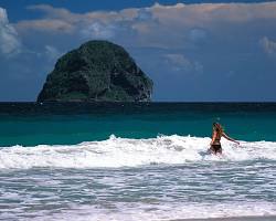 Image de Plage du Diamant beach, Martinique