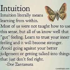 Image result for image quotes on intuition