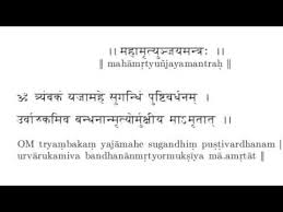 maha mrityunjaya mantra in hindi wikipedia के लिए चित्र परिणाम