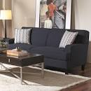 Shop Coaster Fine Furniture Finley Blue Linen Stationary Sofa at