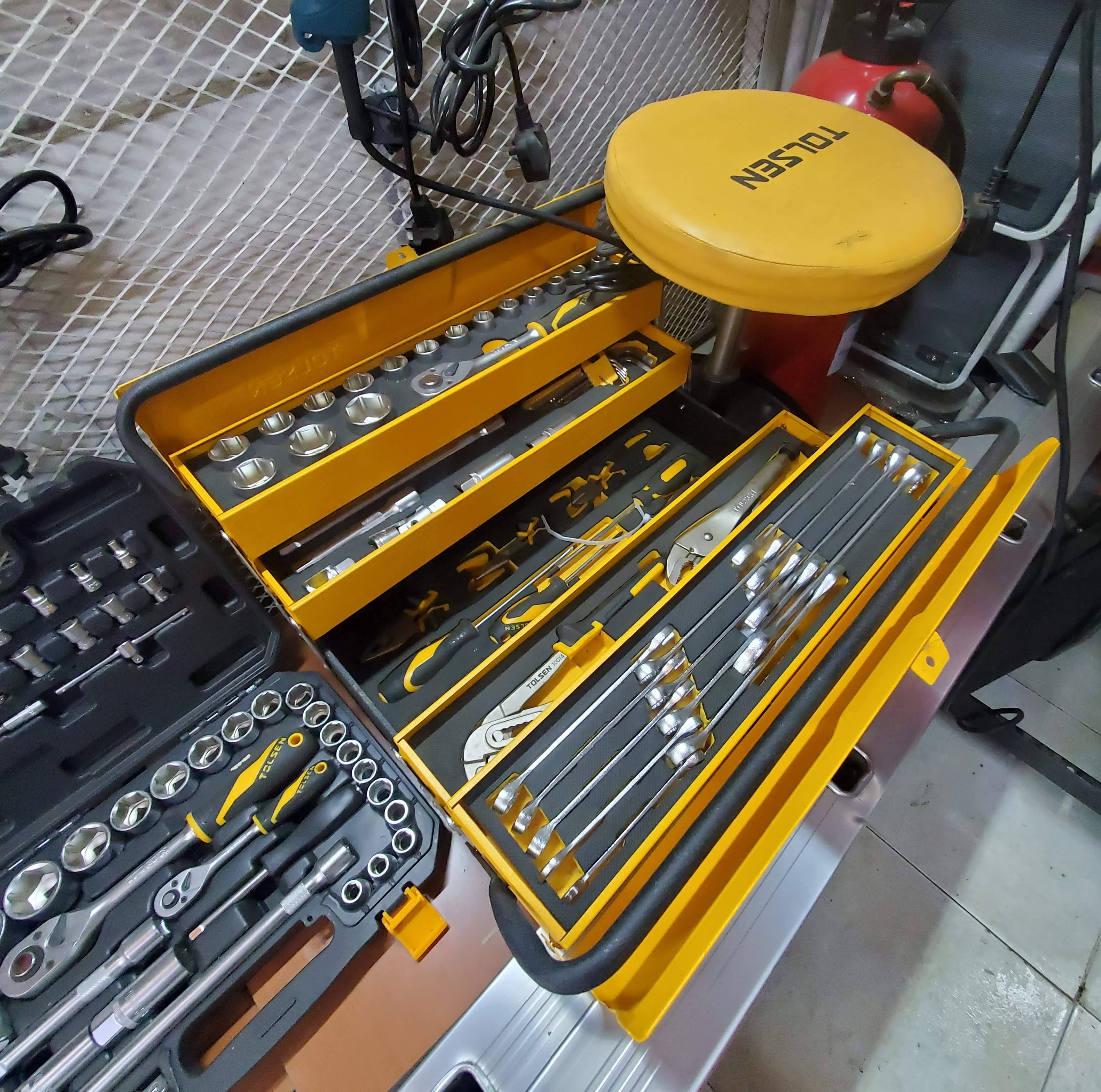 Tolsen 5tray 60pcs toolkit