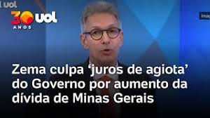 Zema critica 'juros de agiota' e condiciona aumento do salário mínimo