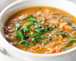 Image of Spicy Lentil Soup in Instant Pot