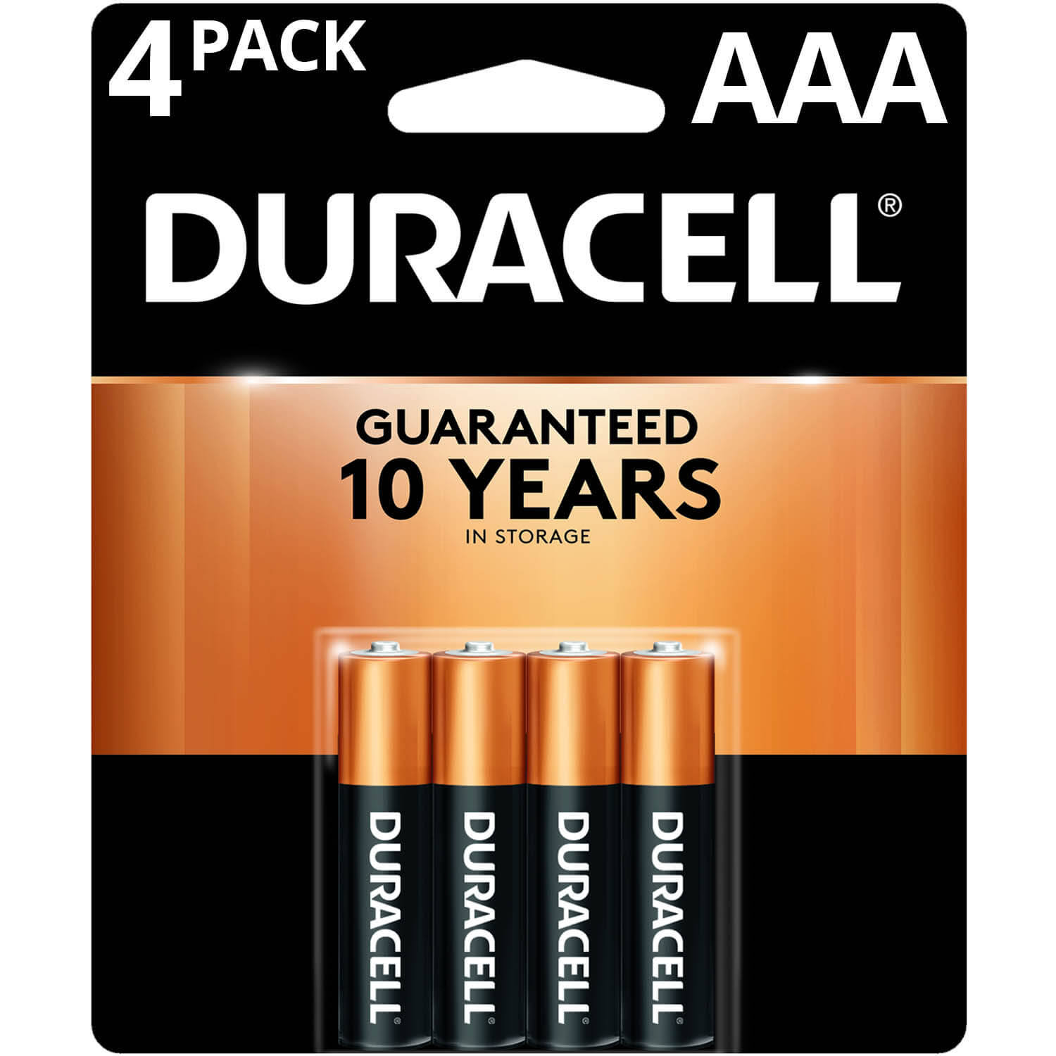 AAA Duracell Coppertop Alkaline Batteries