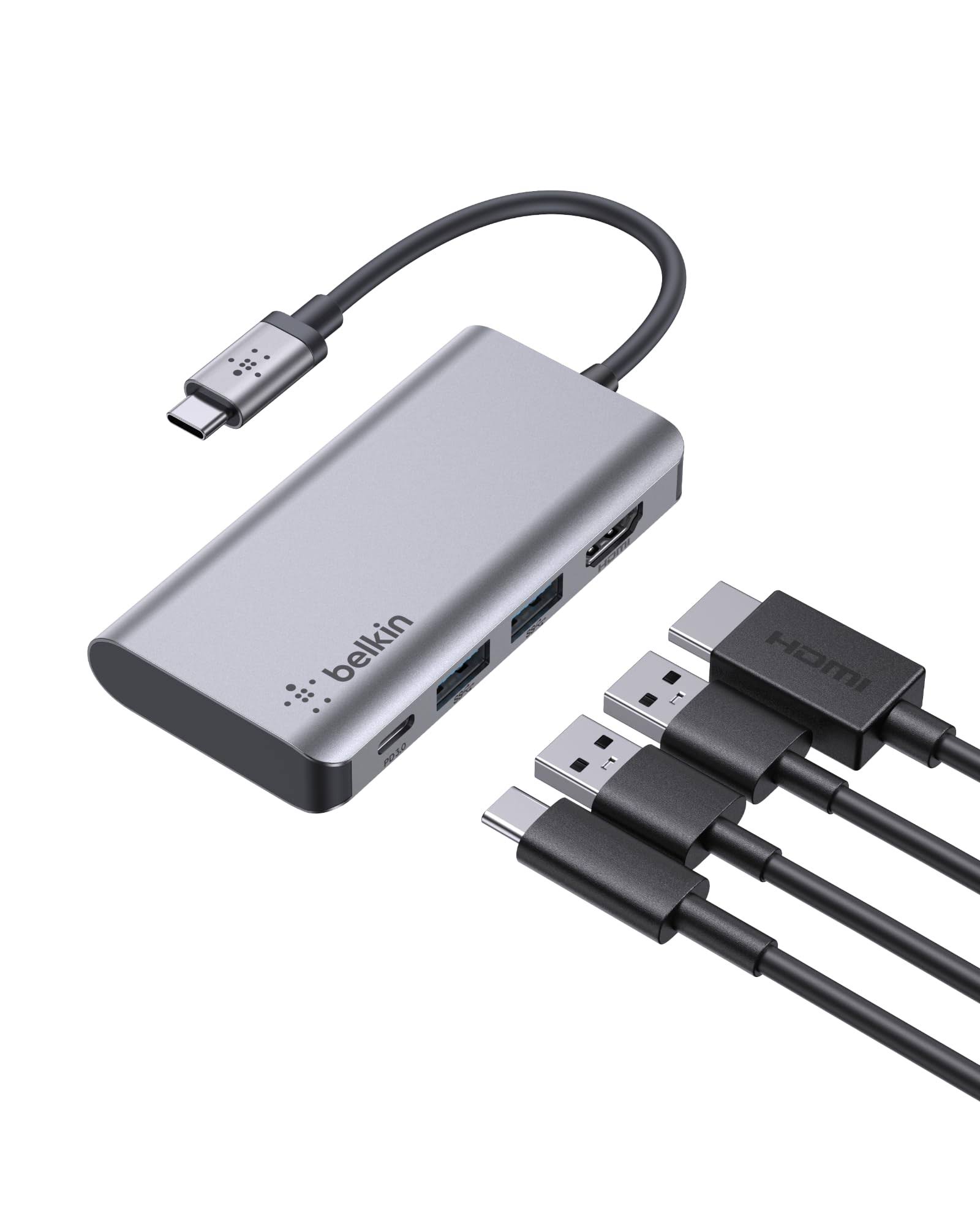 Belkin USB-C 4-in-1 Multiport Adapter avc006btsgy