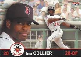 2001 Choice Indianapolis Indians #7 Lou Collier Front - 71972-7Fr