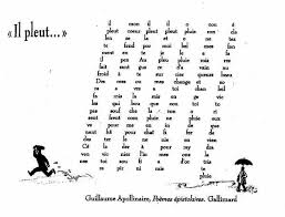 Risultati immagini per apollinaire calligrammes