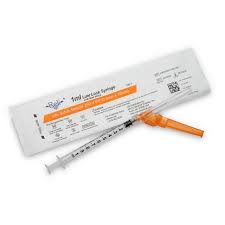 Myco Medical RELI® SHN25G6251-S1ML-LDS Safety Hypodermic ...