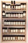 Wall mount spice cabinet with doors Sydney