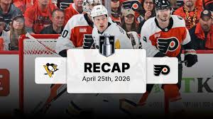 Pittsburgh Penguins - Philadelphia Flyers - Apr 25, 2026