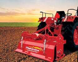 Hình ảnh về Dàn xới Mahindra Mahavator đang hoạt động