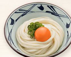 釜玉うどん at 丸亀製麺の画像