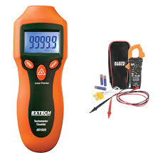 Amazon.com: Extech 461920 Mini Laser Tachometer and Klein ...